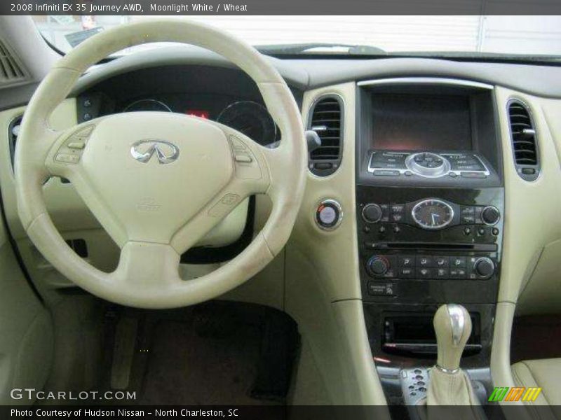 Moonlight White / Wheat 2008 Infiniti EX 35 Journey AWD