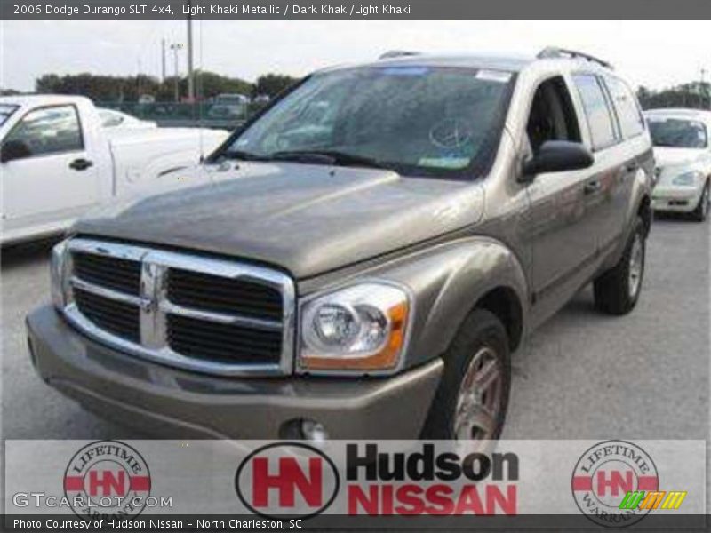 Light Khaki Metallic / Dark Khaki/Light Khaki 2006 Dodge Durango SLT 4x4
