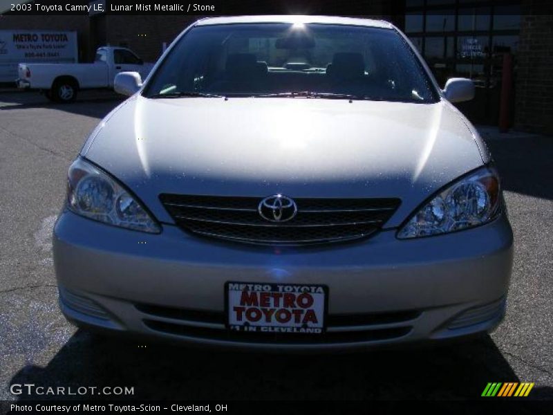 Lunar Mist Metallic / Stone 2003 Toyota Camry LE