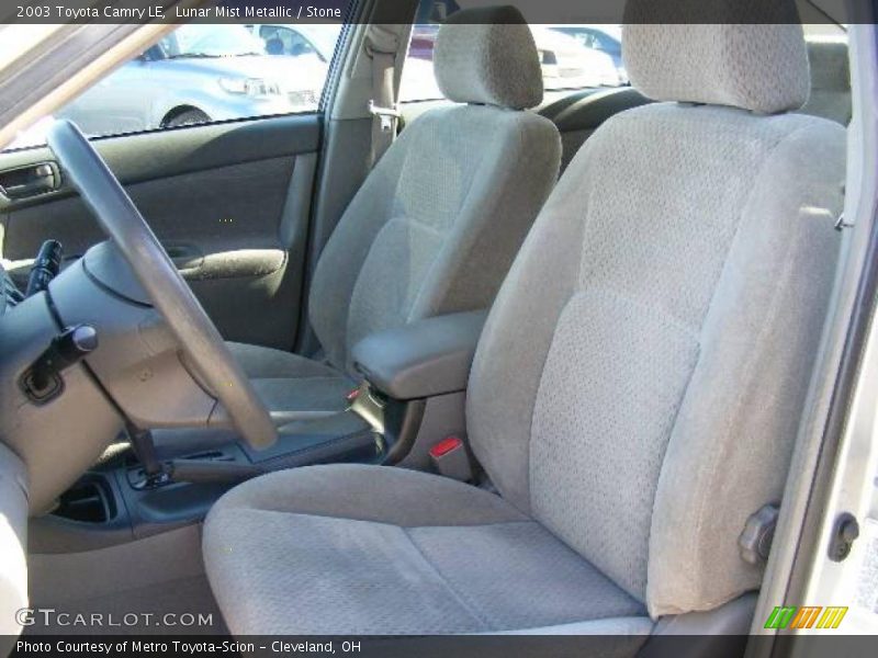 Lunar Mist Metallic / Stone 2003 Toyota Camry LE