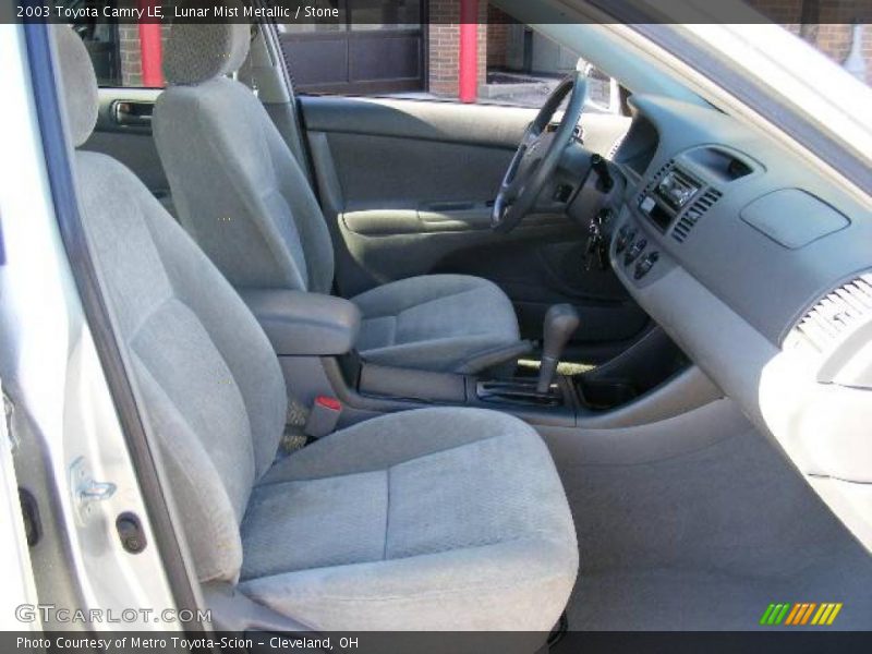 Lunar Mist Metallic / Stone 2003 Toyota Camry LE