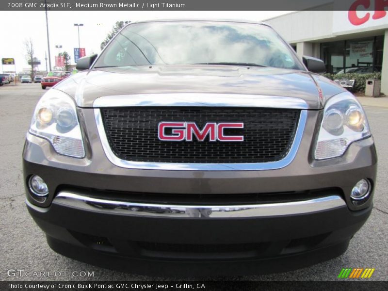 Medium Brown Metallic / Light Titanium 2008 GMC Acadia SLE