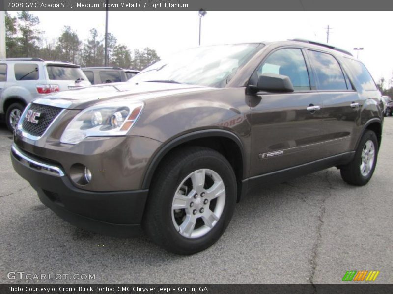 Medium Brown Metallic / Light Titanium 2008 GMC Acadia SLE