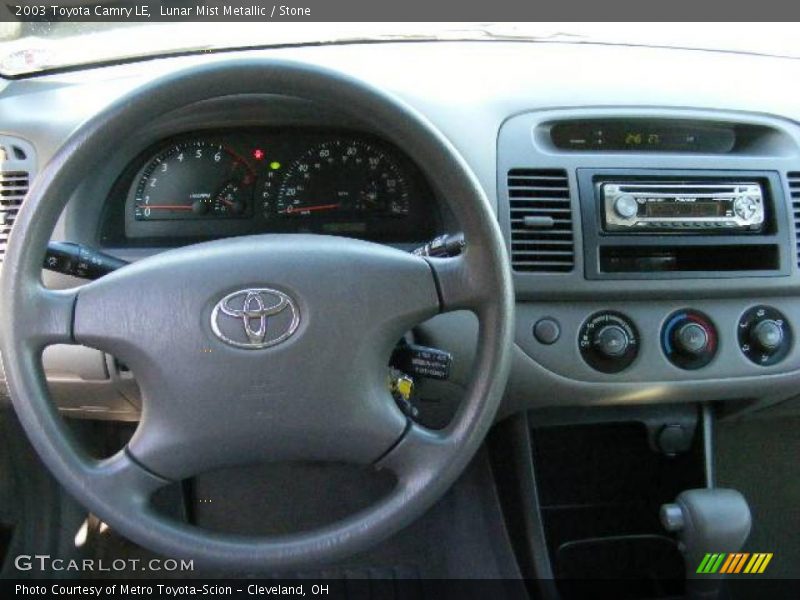 Lunar Mist Metallic / Stone 2003 Toyota Camry LE