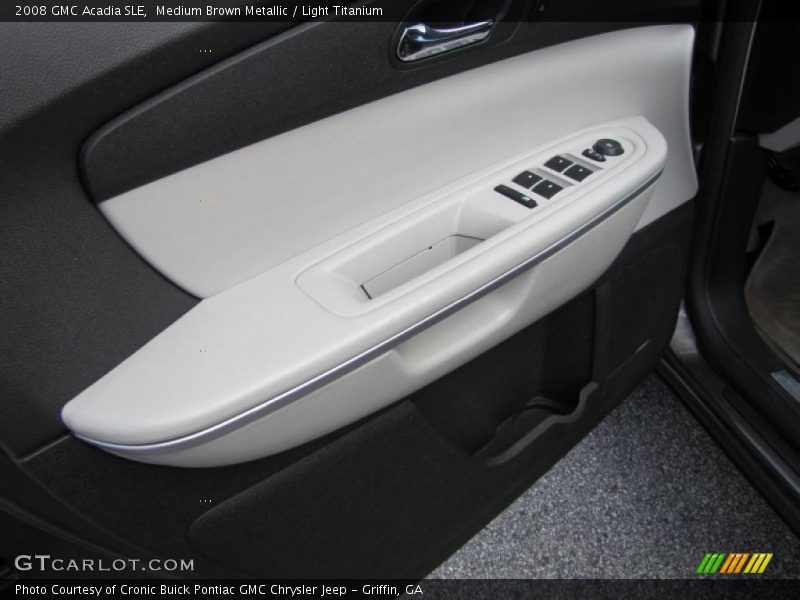 Medium Brown Metallic / Light Titanium 2008 GMC Acadia SLE