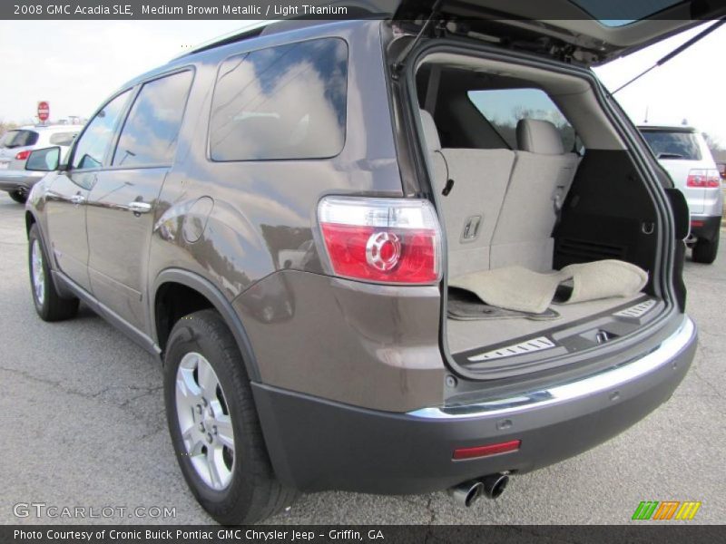 Medium Brown Metallic / Light Titanium 2008 GMC Acadia SLE