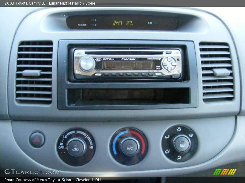 Lunar Mist Metallic / Stone 2003 Toyota Camry LE
