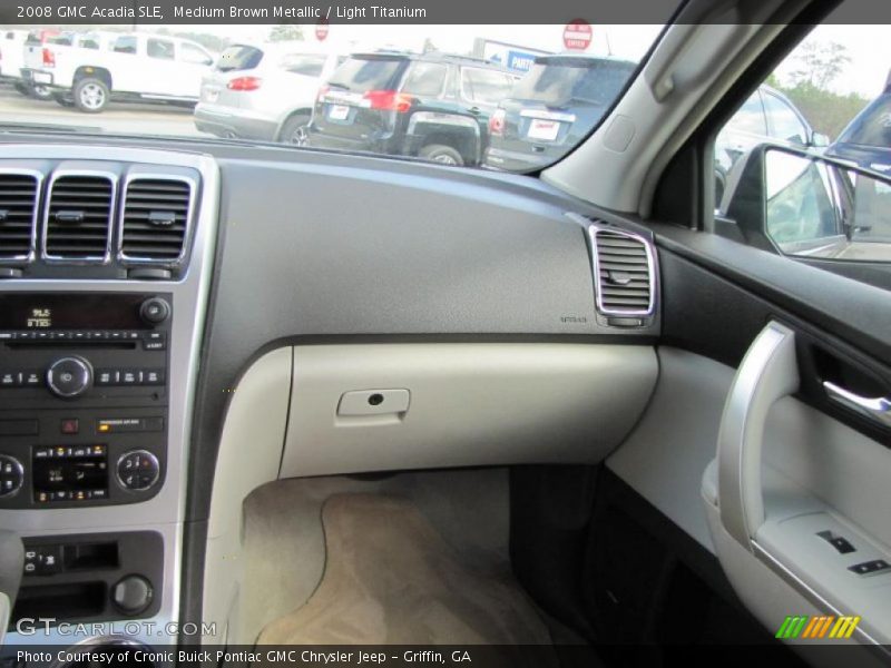 Medium Brown Metallic / Light Titanium 2008 GMC Acadia SLE