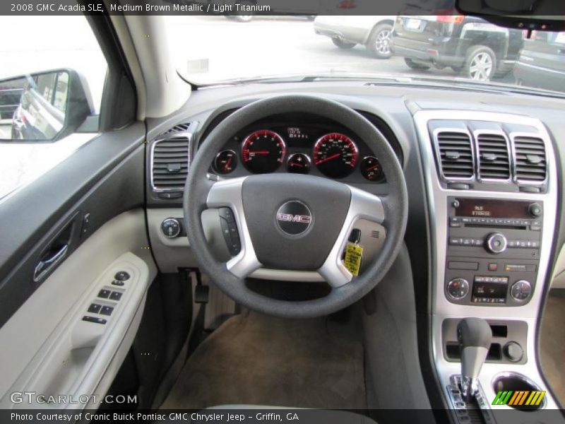 Medium Brown Metallic / Light Titanium 2008 GMC Acadia SLE