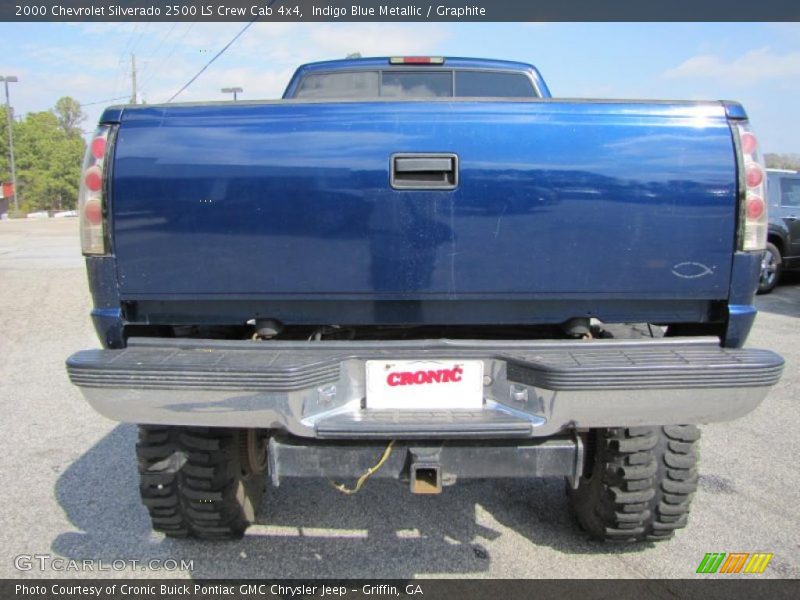Indigo Blue Metallic / Graphite 2000 Chevrolet Silverado 2500 LS Crew Cab 4x4