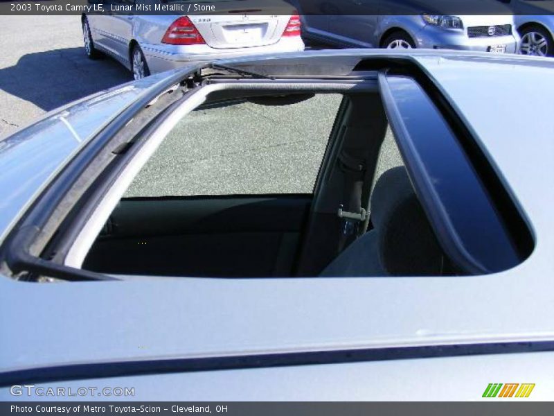 Lunar Mist Metallic / Stone 2003 Toyota Camry LE