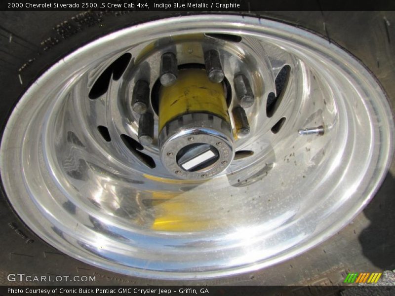 Indigo Blue Metallic / Graphite 2000 Chevrolet Silverado 2500 LS Crew Cab 4x4