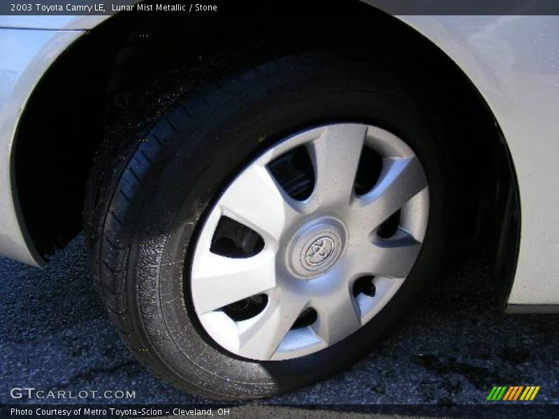 Lunar Mist Metallic / Stone 2003 Toyota Camry LE