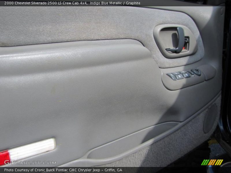 Indigo Blue Metallic / Graphite 2000 Chevrolet Silverado 2500 LS Crew Cab 4x4
