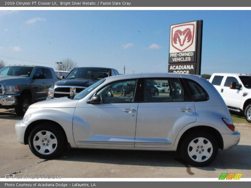 Bright Silver Metallic / Pastel Slate Gray 2009 Chrysler PT Cruiser LX