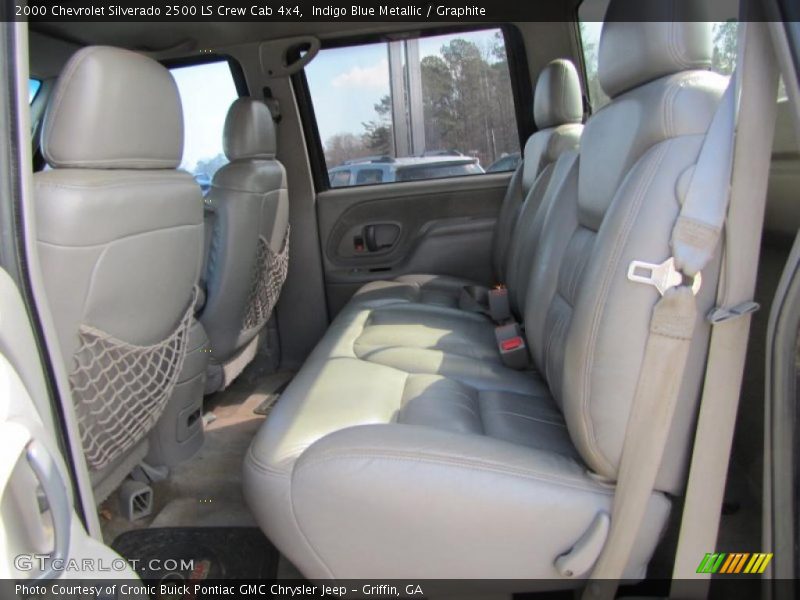  2000 Silverado 2500 LS Crew Cab 4x4 Graphite Interior