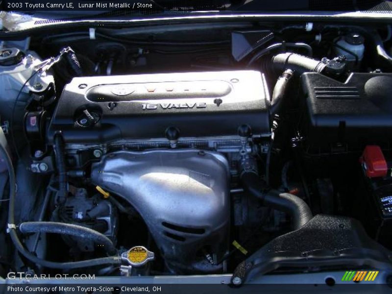 Lunar Mist Metallic / Stone 2003 Toyota Camry LE