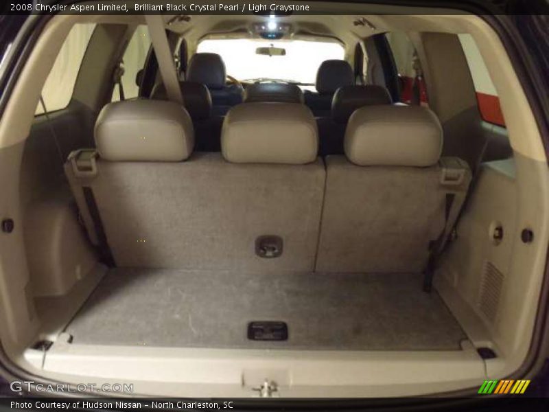 Brilliant Black Crystal Pearl / Light Graystone 2008 Chrysler Aspen Limited