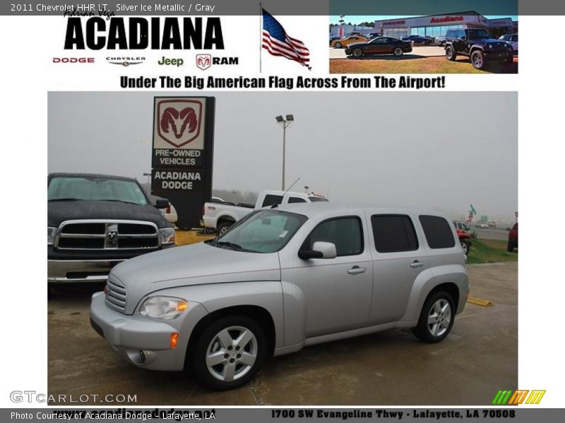 Silver Ice Metallic / Gray 2011 Chevrolet HHR LT