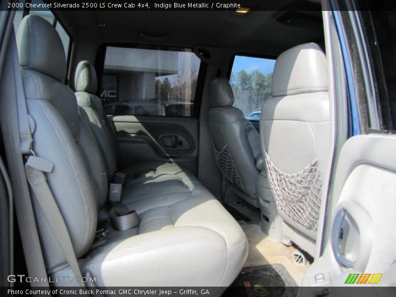 Indigo Blue Metallic / Graphite 2000 Chevrolet Silverado 2500 LS Crew Cab 4x4