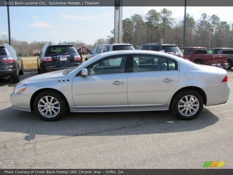 Quicksilver Metallic / Titanium 2010 Buick Lucerne CXL
