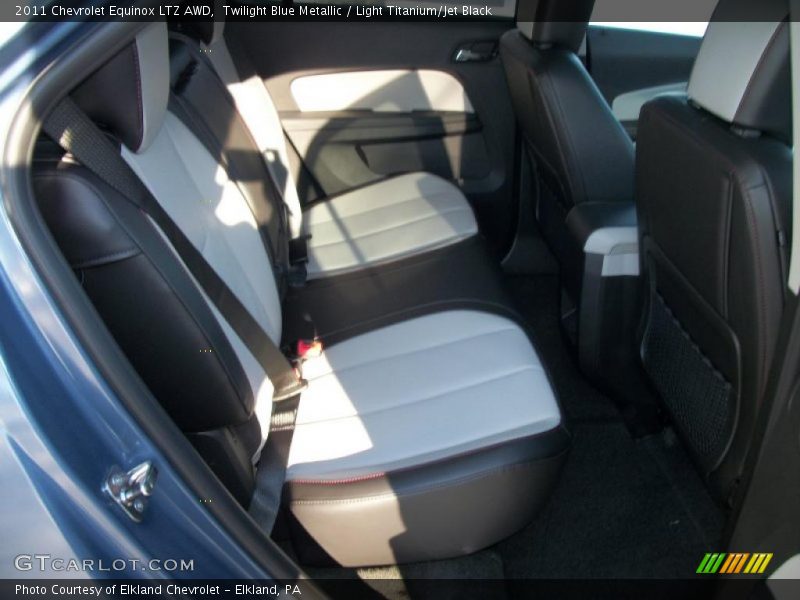  2011 Equinox LTZ AWD Light Titanium/Jet Black Interior