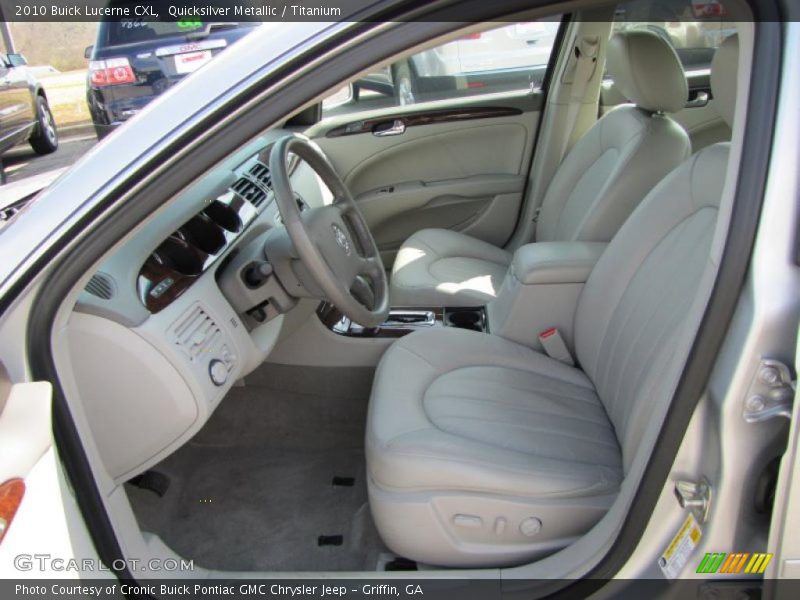 Quicksilver Metallic / Titanium 2010 Buick Lucerne CXL