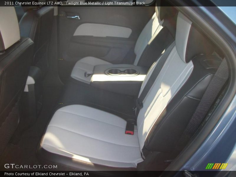 Twilight Blue Metallic / Light Titanium/Jet Black 2011 Chevrolet Equinox LTZ AWD