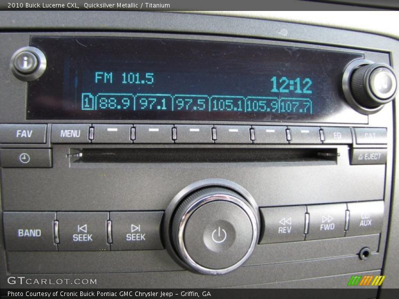 Quicksilver Metallic / Titanium 2010 Buick Lucerne CXL