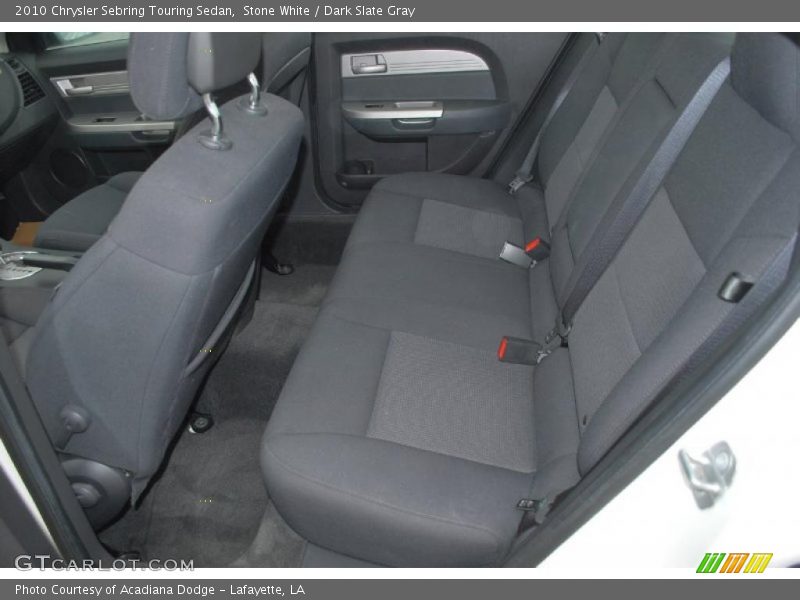 Stone White / Dark Slate Gray 2010 Chrysler Sebring Touring Sedan