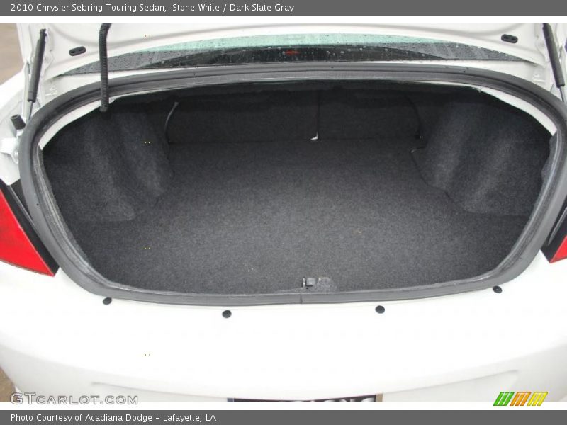Stone White / Dark Slate Gray 2010 Chrysler Sebring Touring Sedan