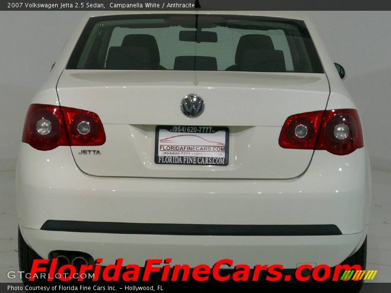 Campanella White / Anthracite 2007 Volkswagen Jetta 2.5 Sedan