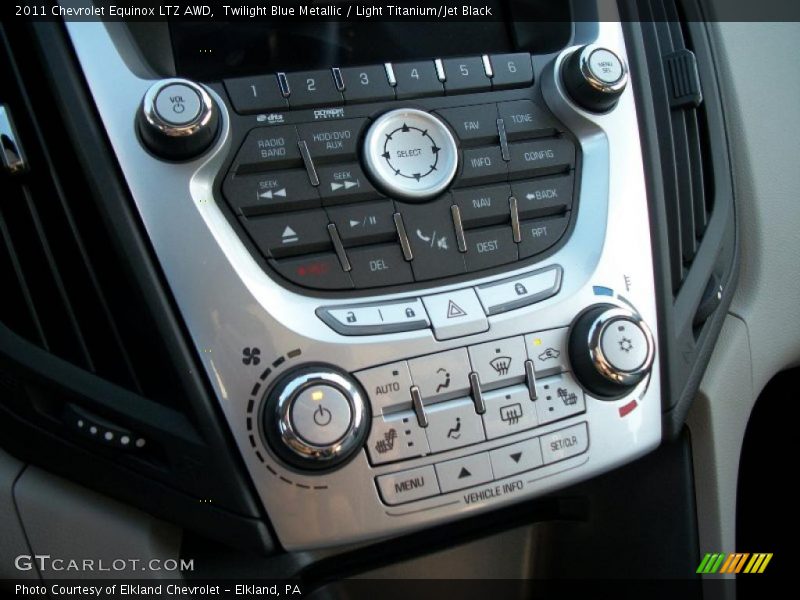 Controls of 2011 Equinox LTZ AWD