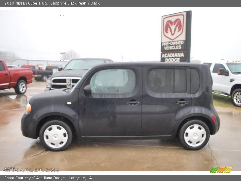 Sapphire Black Pearl / Black 2010 Nissan Cube 1.8 S