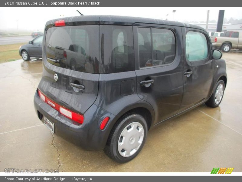 Sapphire Black Pearl / Black 2010 Nissan Cube 1.8 S