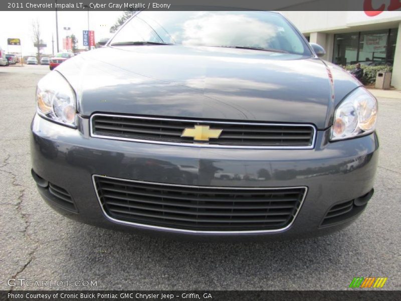 Cyber Gray Metallic / Ebony 2011 Chevrolet Impala LT