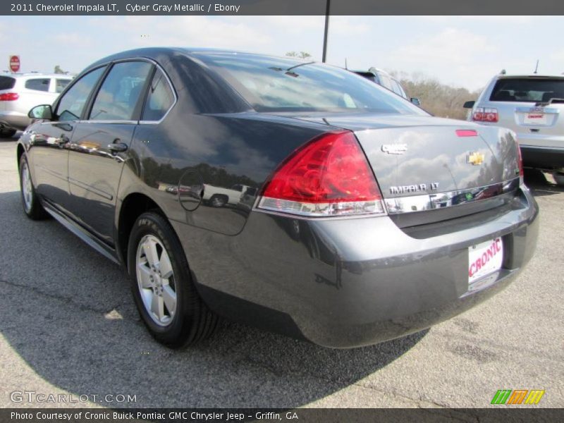 Cyber Gray Metallic / Ebony 2011 Chevrolet Impala LT