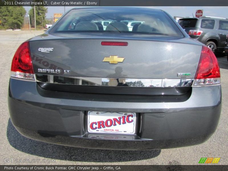 Cyber Gray Metallic / Ebony 2011 Chevrolet Impala LT