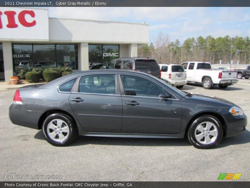 Cyber Gray Metallic / Ebony 2011 Chevrolet Impala LT