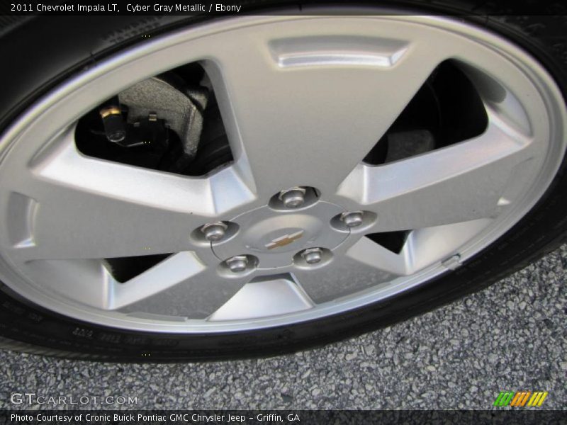 Cyber Gray Metallic / Ebony 2011 Chevrolet Impala LT