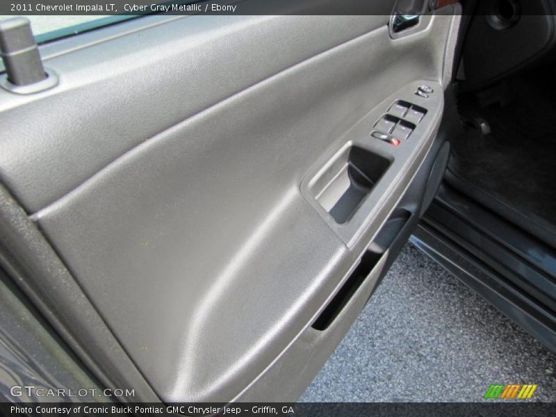 Cyber Gray Metallic / Ebony 2011 Chevrolet Impala LT