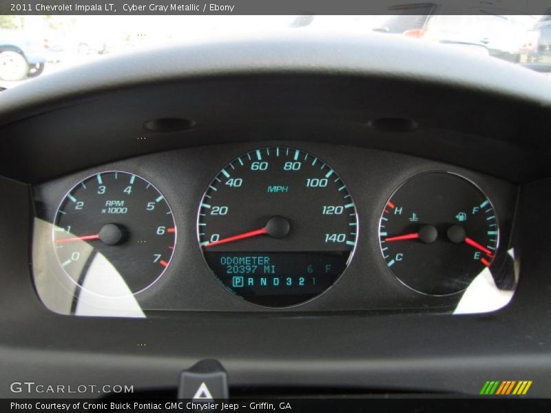  2011 Impala LT LT Gauges
