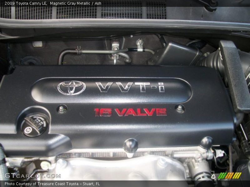 Magnetic Gray Metallic / Ash 2009 Toyota Camry LE