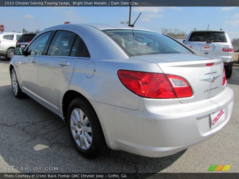 Bright Silver Metallic / Dark Slate Gray 2010 Chrysler Sebring Touring Sedan
