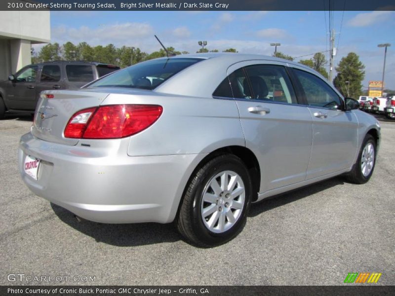 Bright Silver Metallic / Dark Slate Gray 2010 Chrysler Sebring Touring Sedan