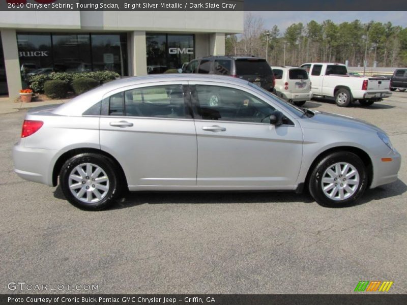 Bright Silver Metallic / Dark Slate Gray 2010 Chrysler Sebring Touring Sedan