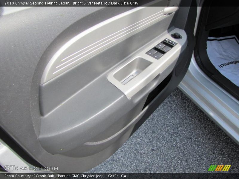 Bright Silver Metallic / Dark Slate Gray 2010 Chrysler Sebring Touring Sedan