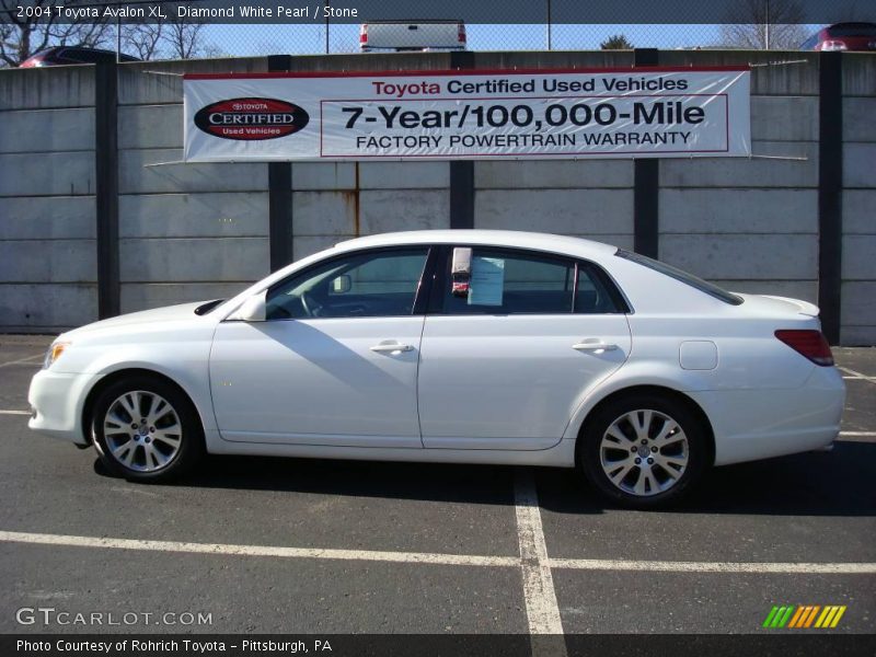 Diamond White Pearl / Stone 2004 Toyota Avalon XL