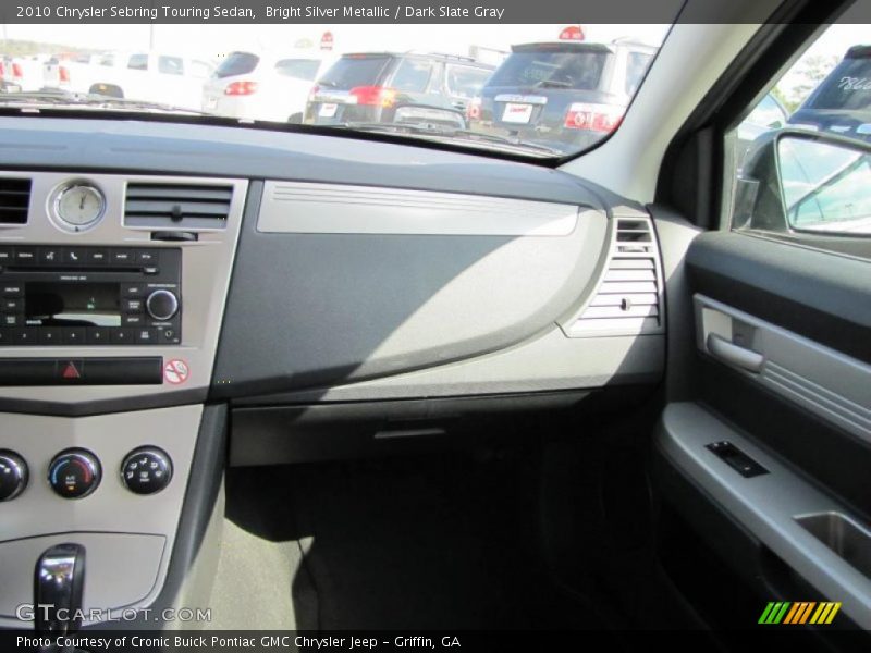 Bright Silver Metallic / Dark Slate Gray 2010 Chrysler Sebring Touring Sedan