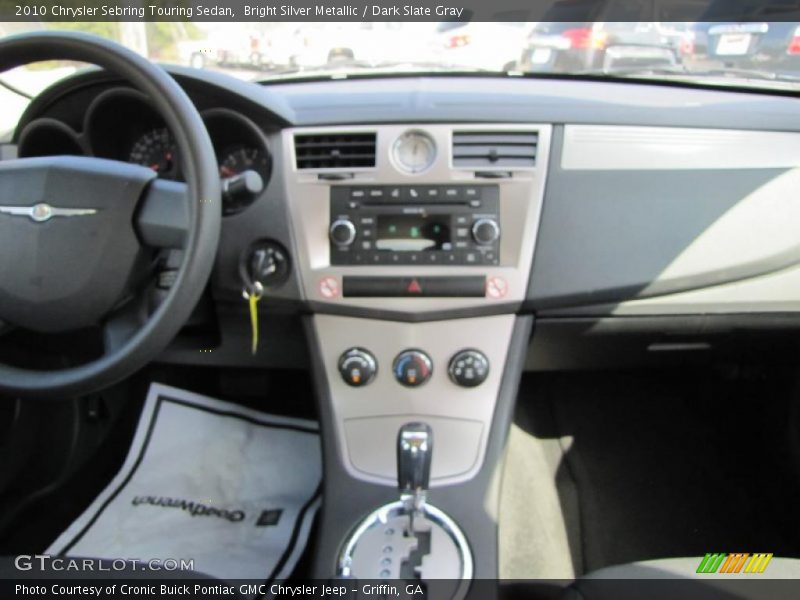 Bright Silver Metallic / Dark Slate Gray 2010 Chrysler Sebring Touring Sedan